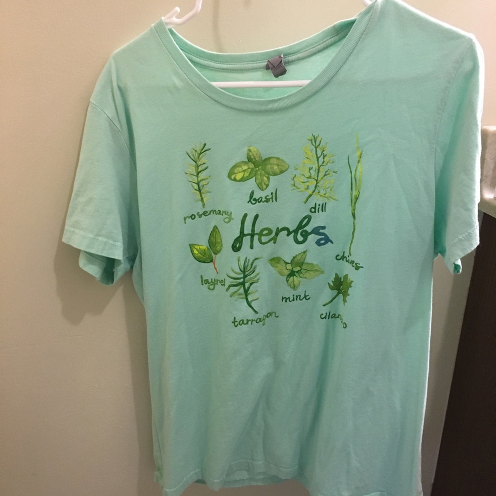 An Herb in the Hand Graphic T-Shirt